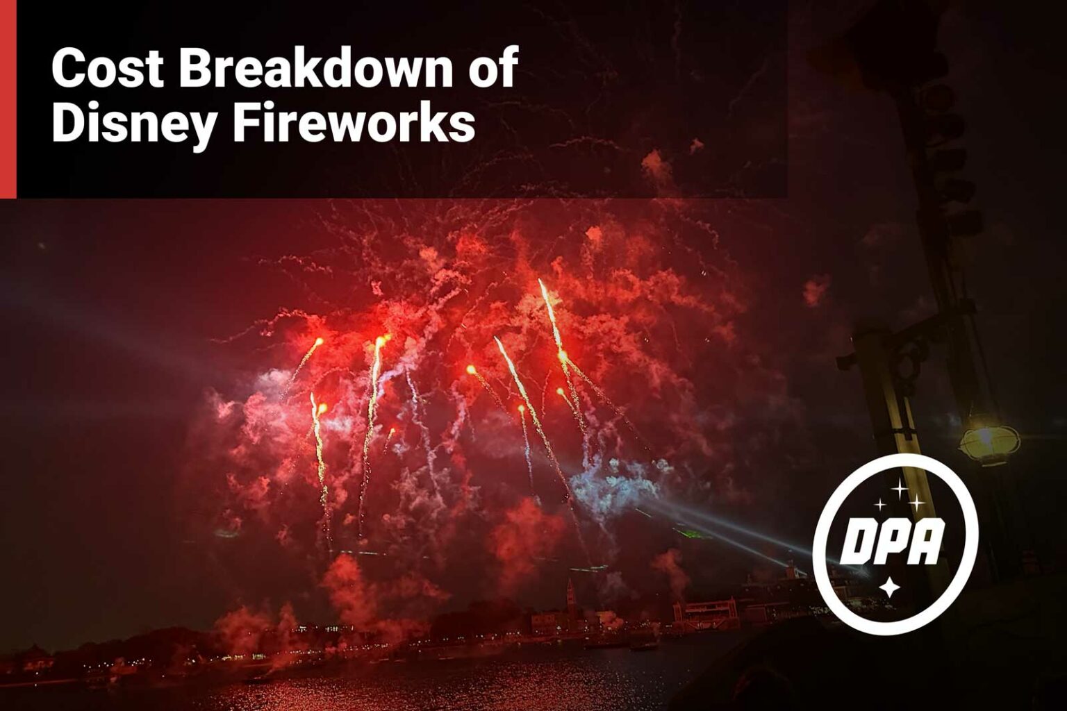 Expenses of Disney World's Fireworks' Shows