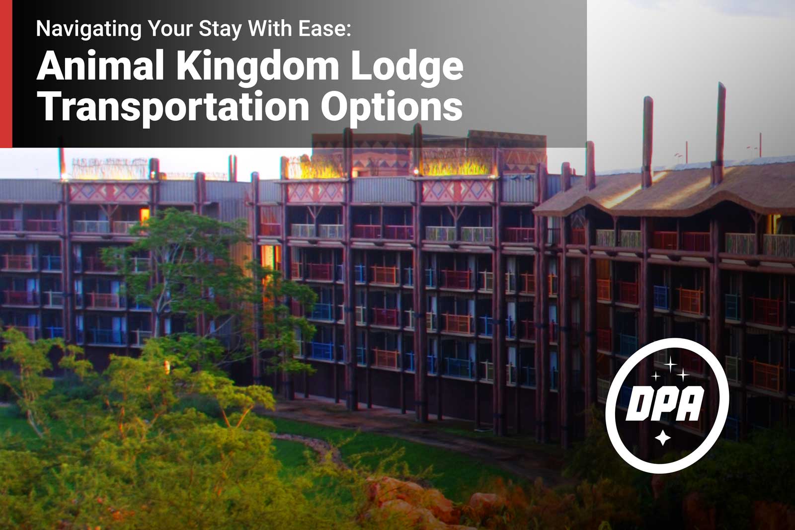 Animal Kingdom Lodge Transportation Options
