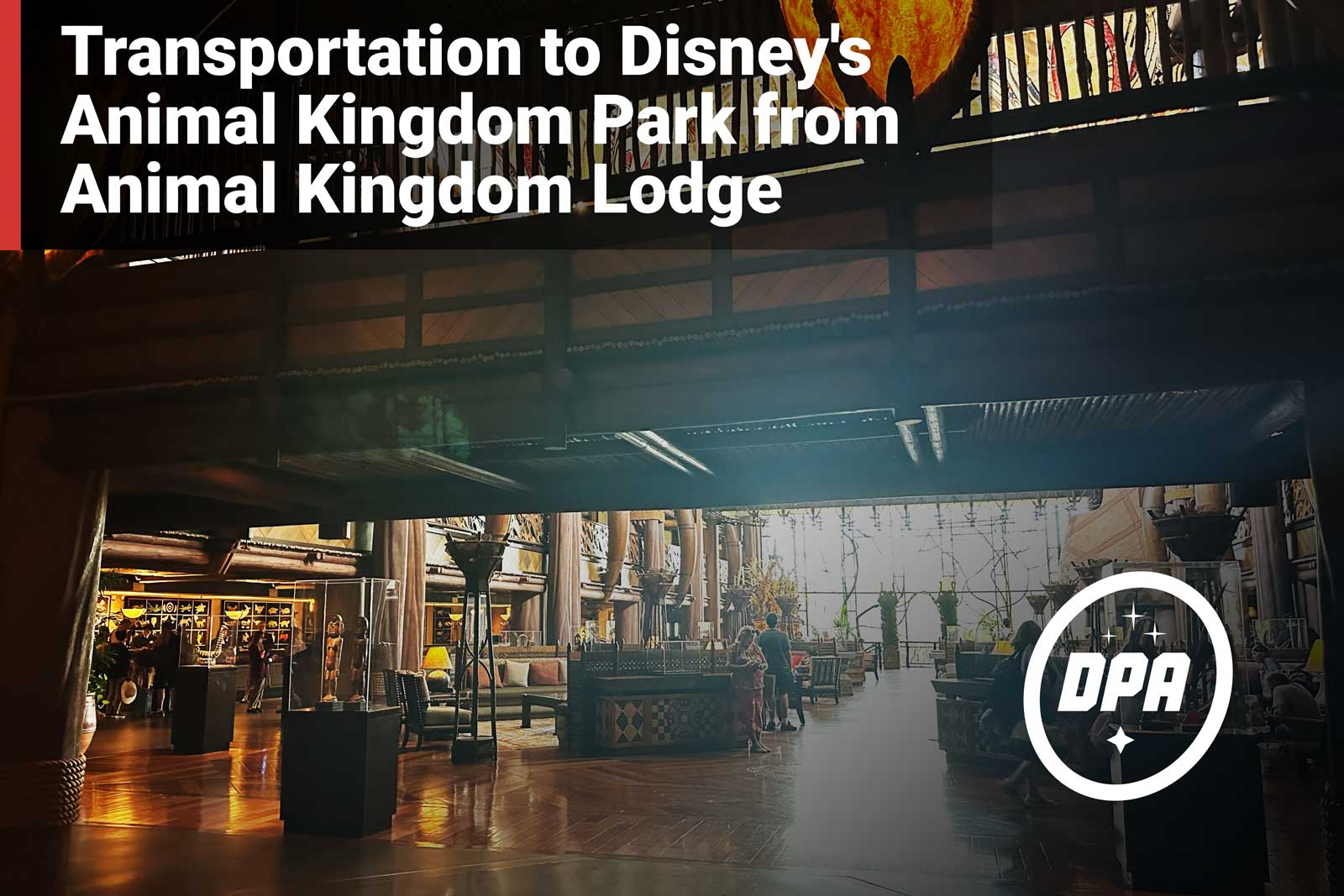 Transportation to Disney's Animal Kingdom Park from Animal Kingdom Lodge