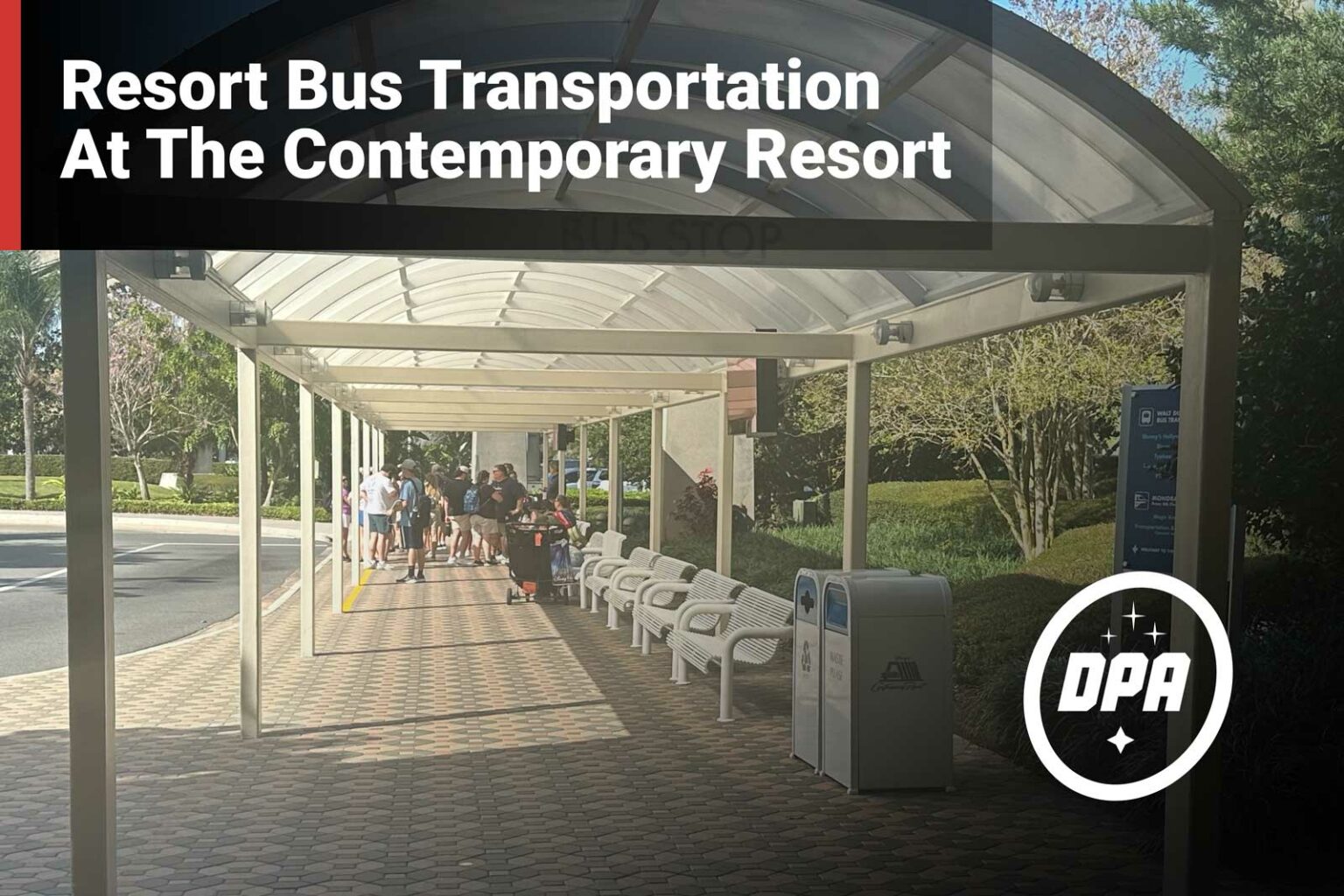 Resort Bus Transportation At The Contemporary Resort