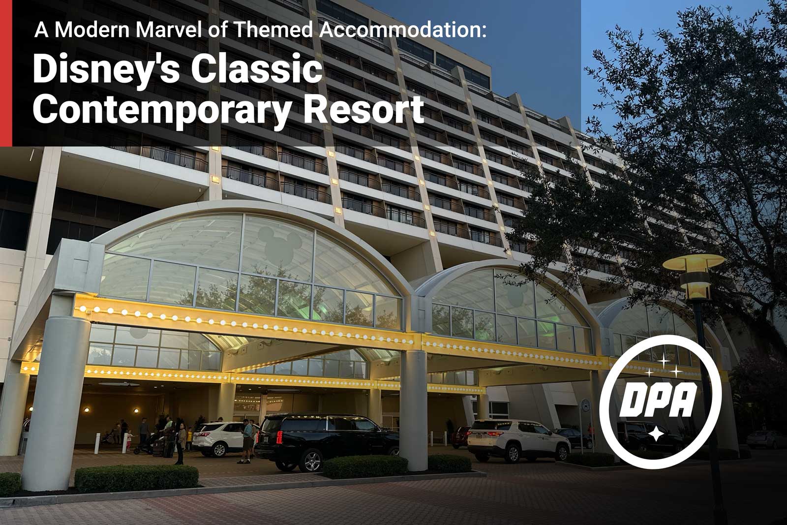 Disney's Contemporary Resort A Modern Marvel of Themed Accommodation