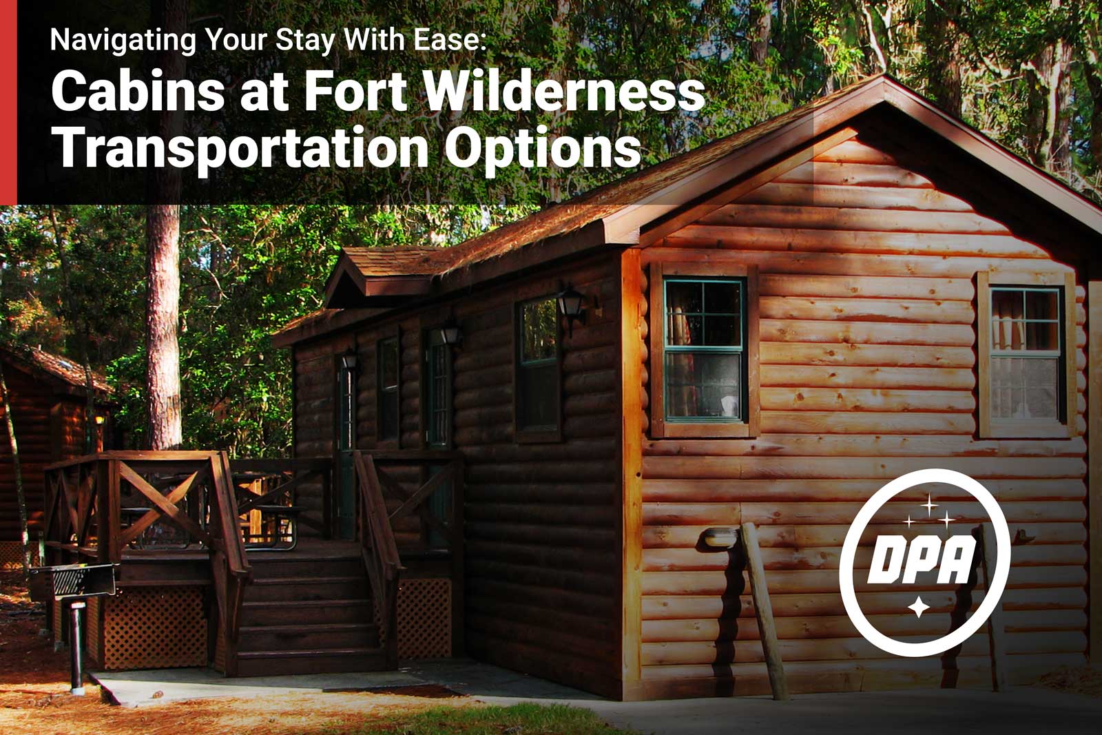Cabins at Fort Wilderness Transportation Options