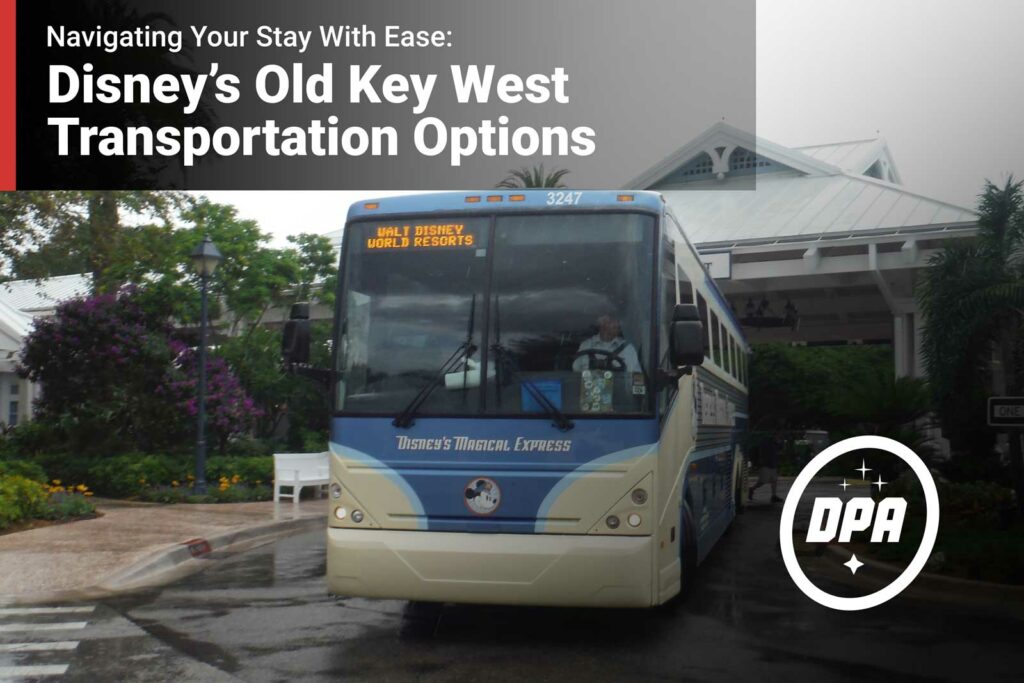 Disney's Old Key West Resort Transportation Options Navigating the Magic