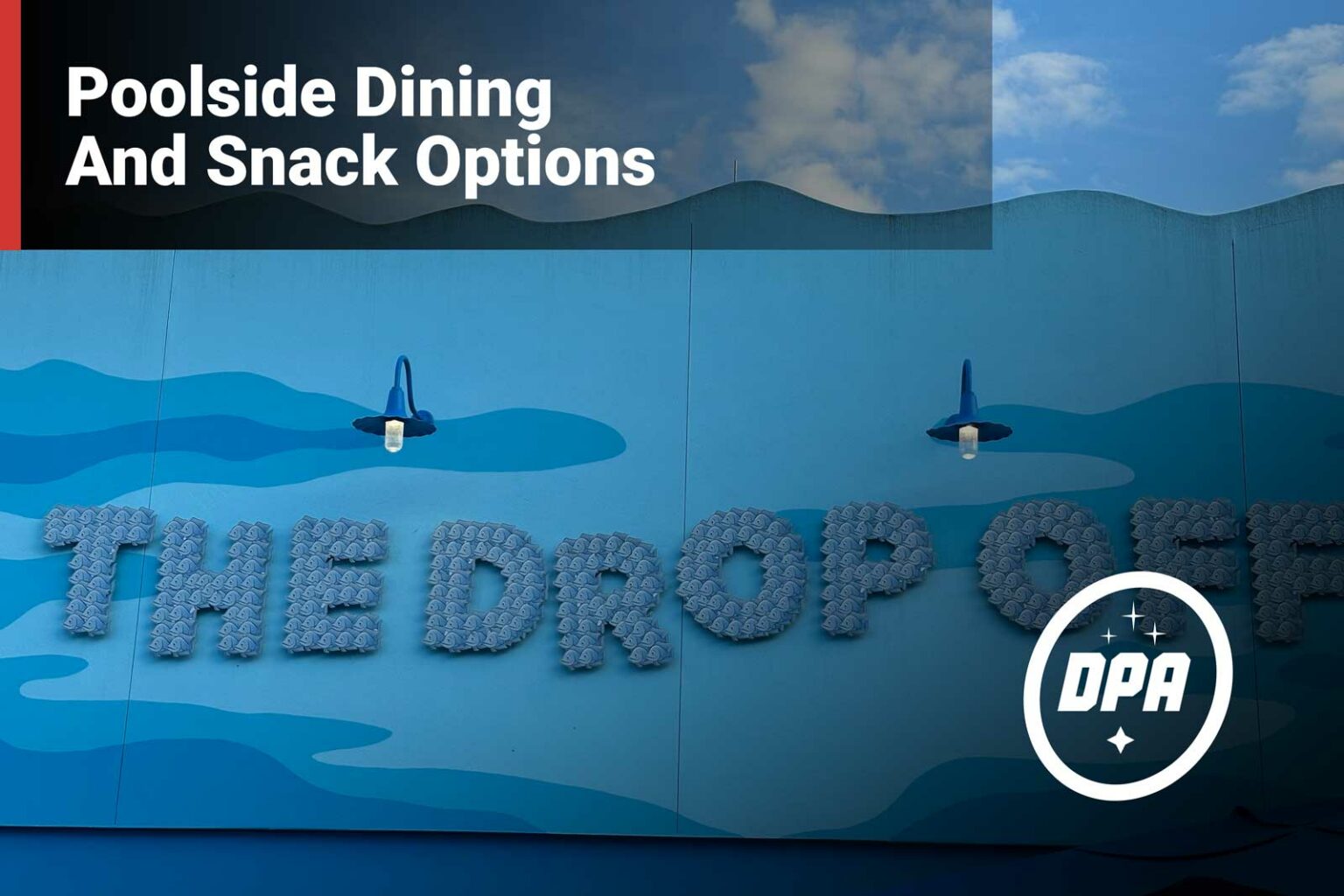 Poolside Dining And Snack Options