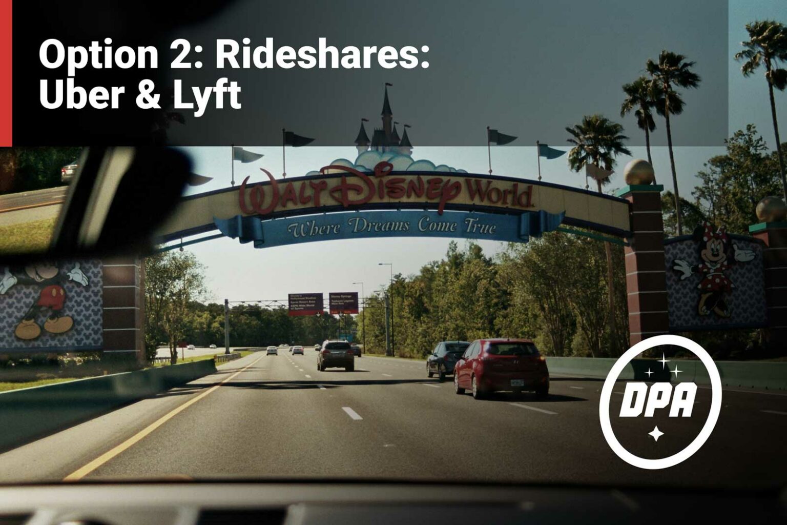 Option 2: Rideshares: Uber & Lyft 