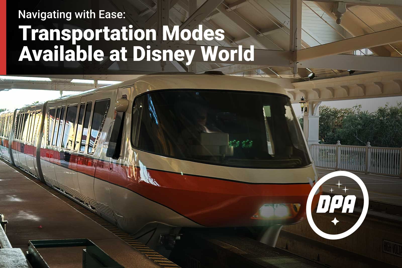 Transportation modes & options at Disney World