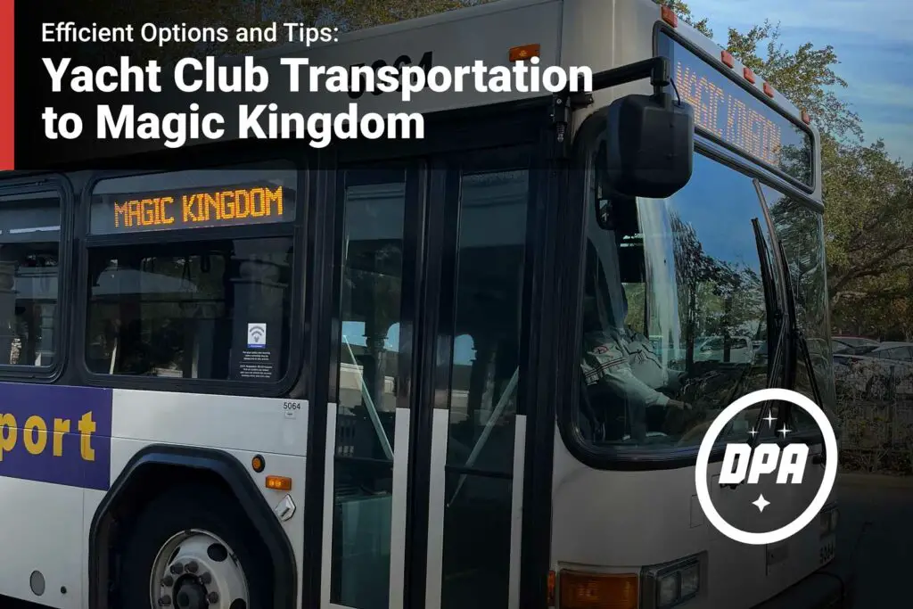 Yacht Club Resort Magic Kingdom transportation options