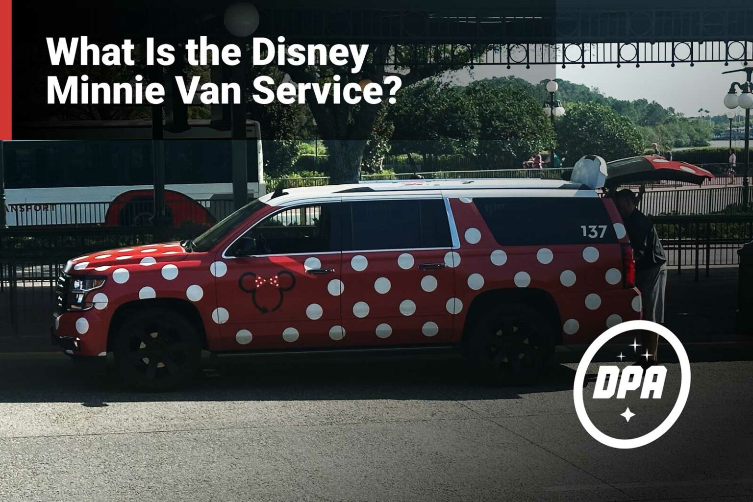What is the Disney Minnie Van Service