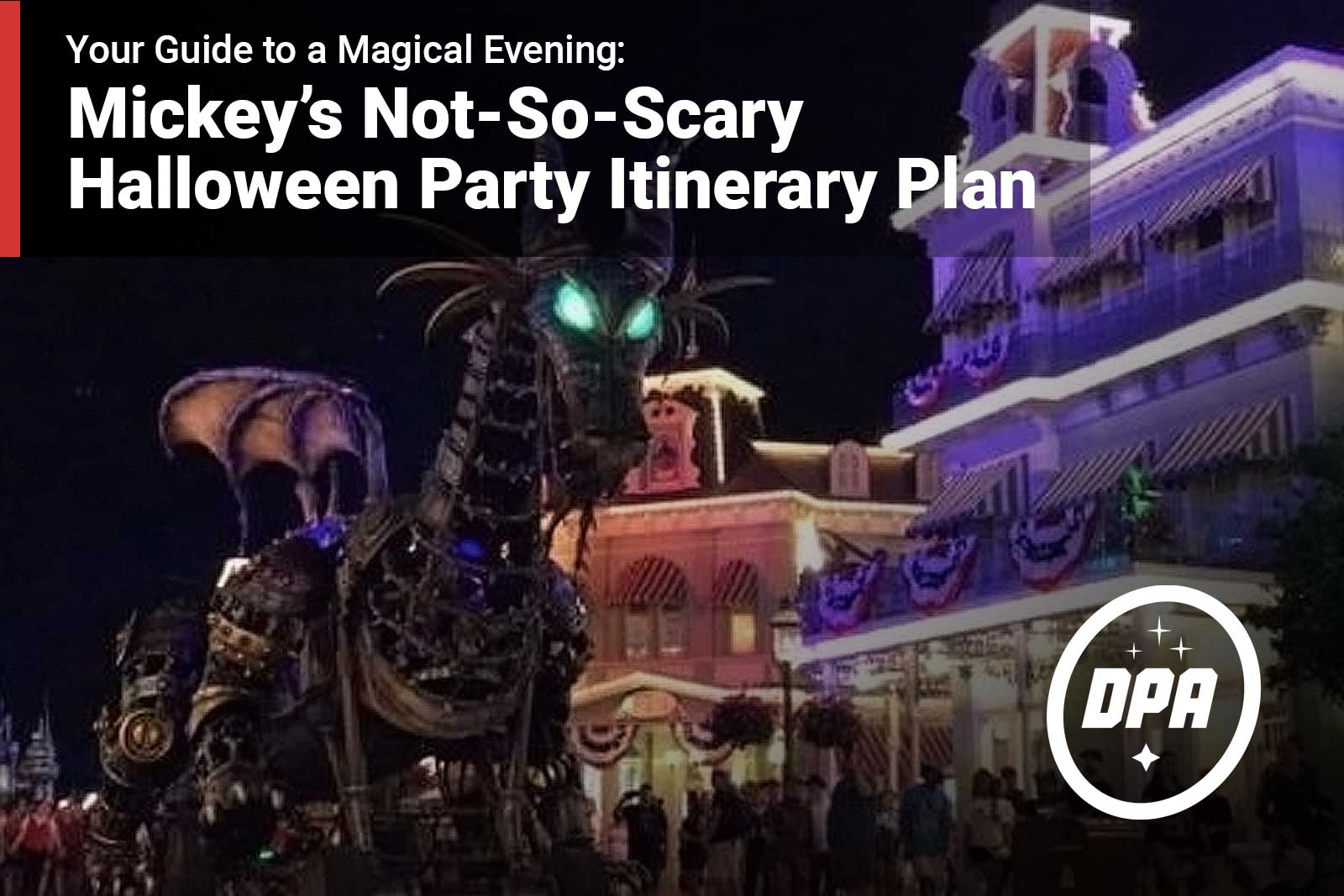 Mickey’s Not-So-Scary Halloween Party Itinerary Plan: Your Guide to a Magical Evening