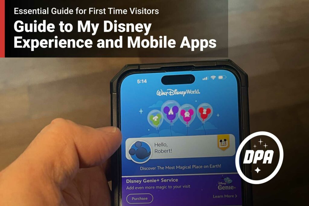 Guide to My Disney Experience and Mobile Apps