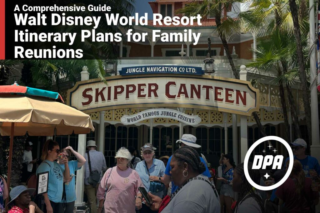 Walt Disney World Resort Itinerary Plans for Family Reunions: A Comprehensive Guide